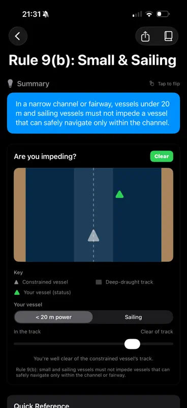 Maritime Master - COLREGs screenshot 9 of 10