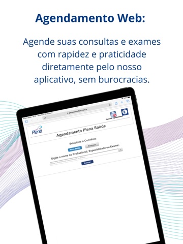 Plena Saúde iPad screenshot