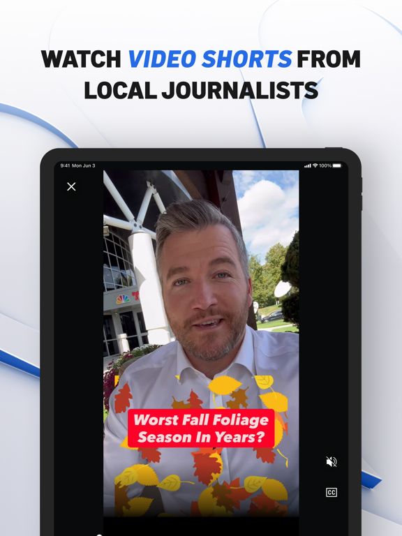 NBC Connecticut News & Weather iPad screenshot 1 - News app
