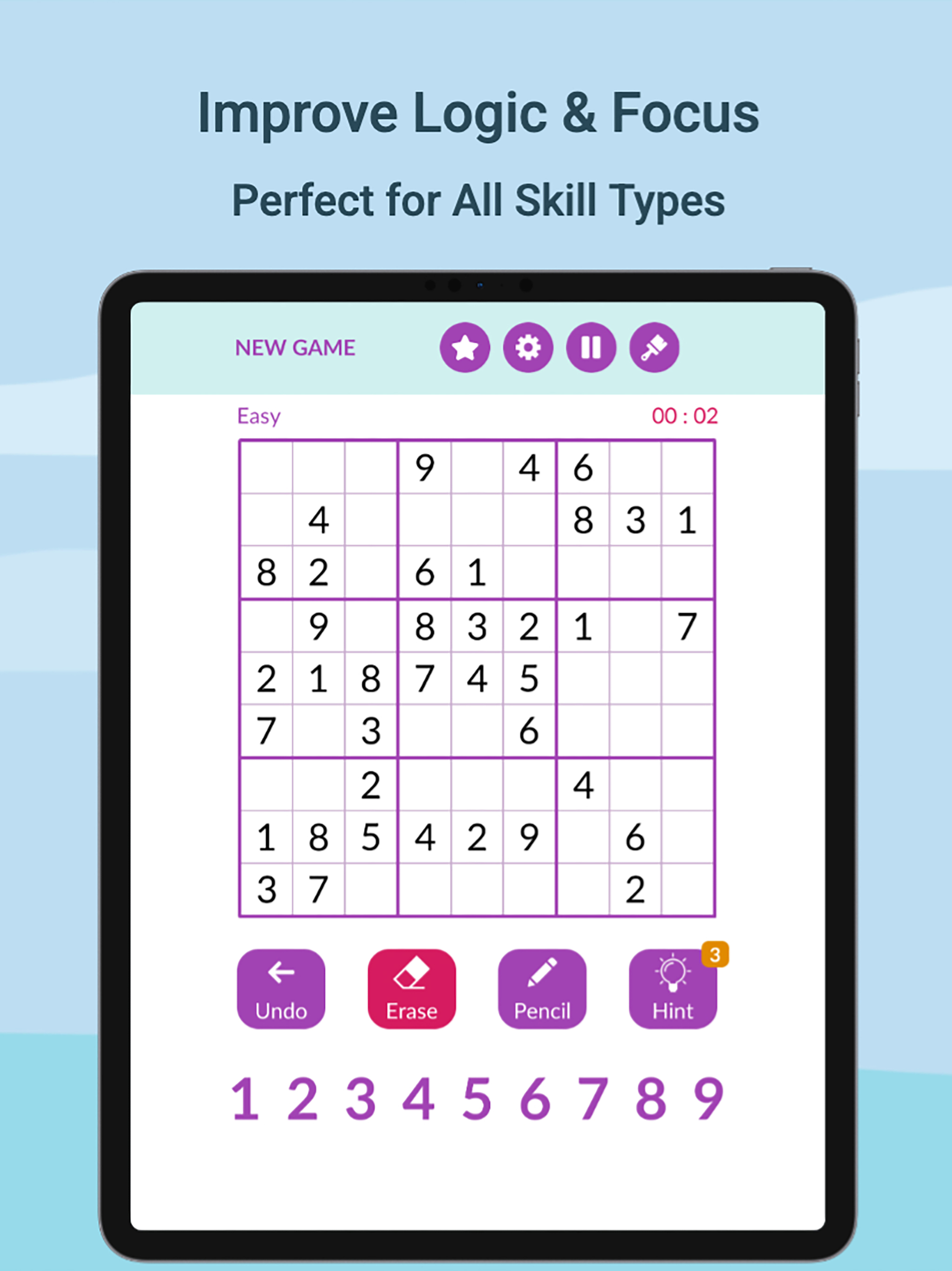 Sudoku Master : Brain Games screenshot 9
