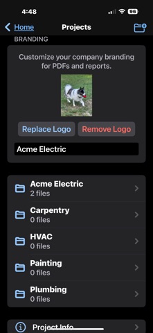 Construction Trades Ordering Screenshot 5 of 10