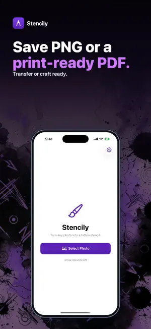 Stencily: Tattoo Stencil screenshot 3