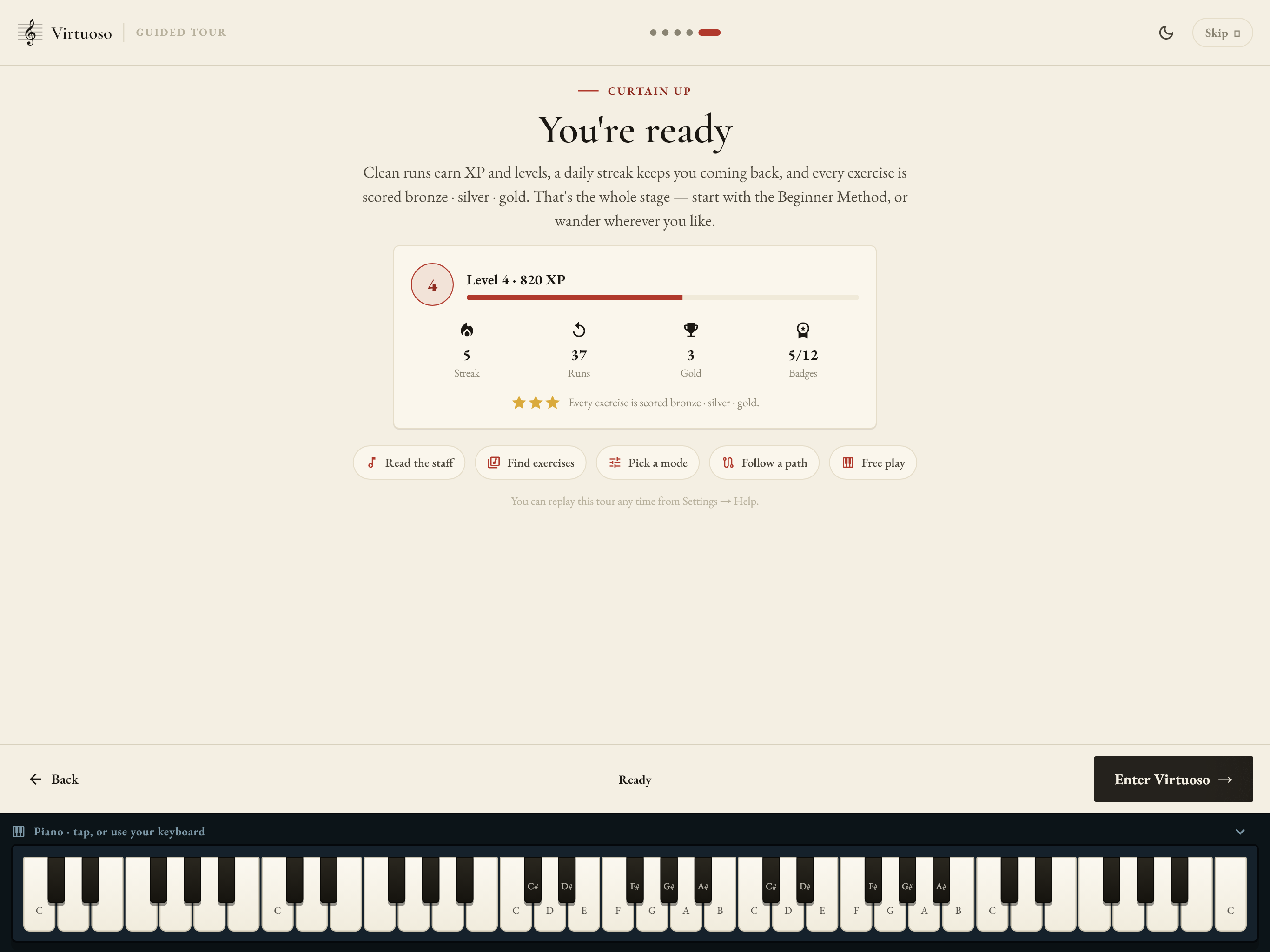 Virtuoso: Learn Sight-Reading screenshot 4