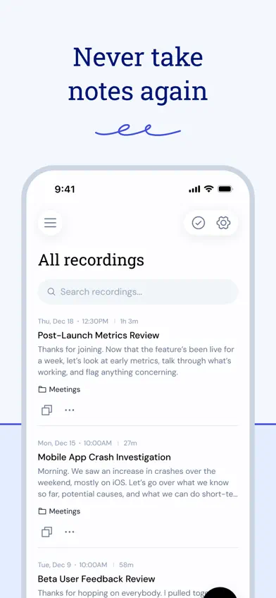 Sono: Offline AI Notetaker screenshot 2