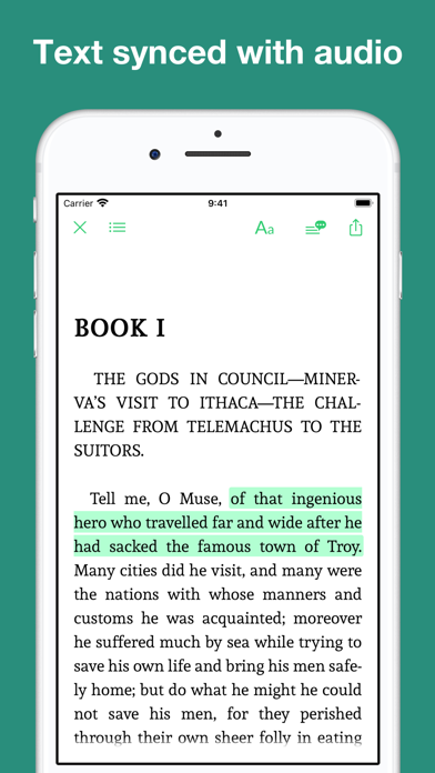 Antiquity Audiobooks Screenshot