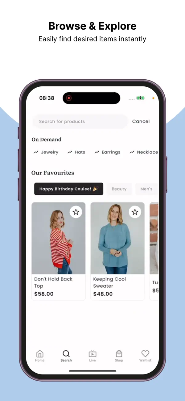 Screenshot #2 pour Coulee Boutique