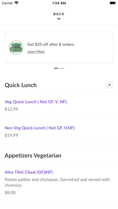 App screenshot