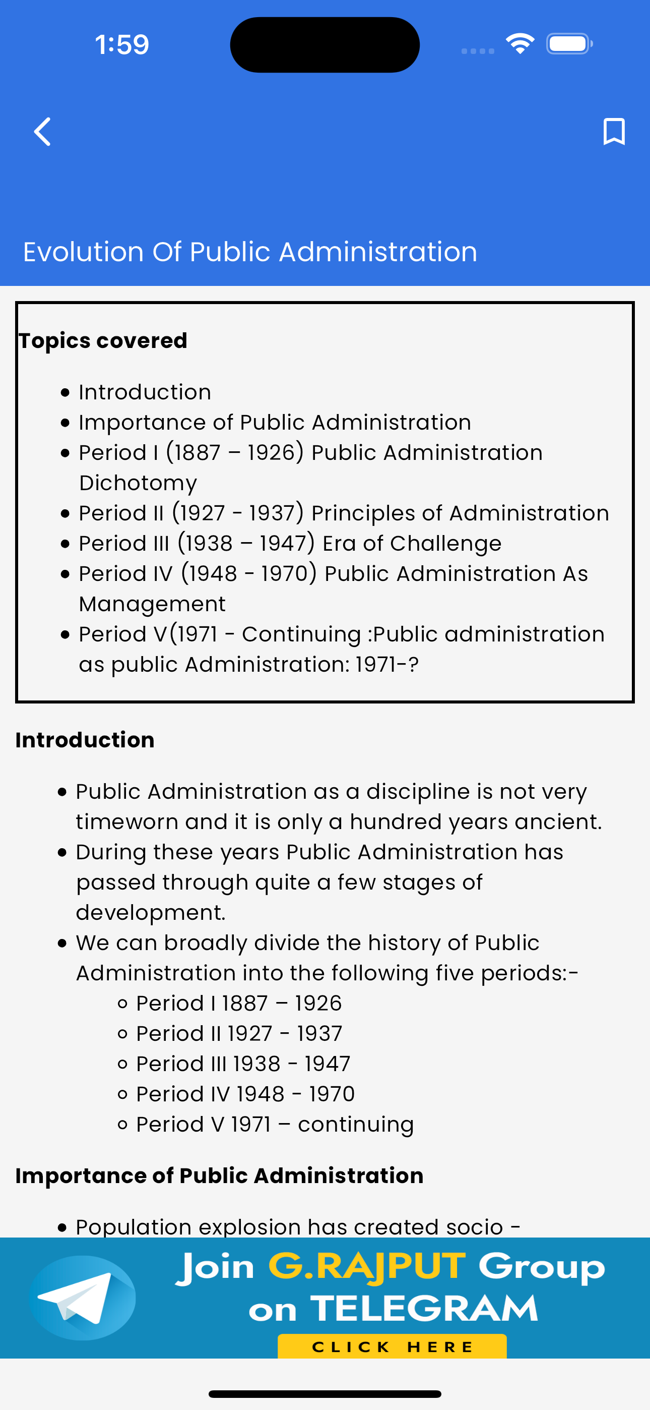 Public Administration for UPSC