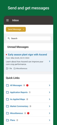 Wilbur-Ellis Account Portal iPhone screenshot