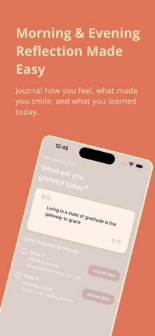 Gratitude Journal - Reflect Screenshot 3 of 5