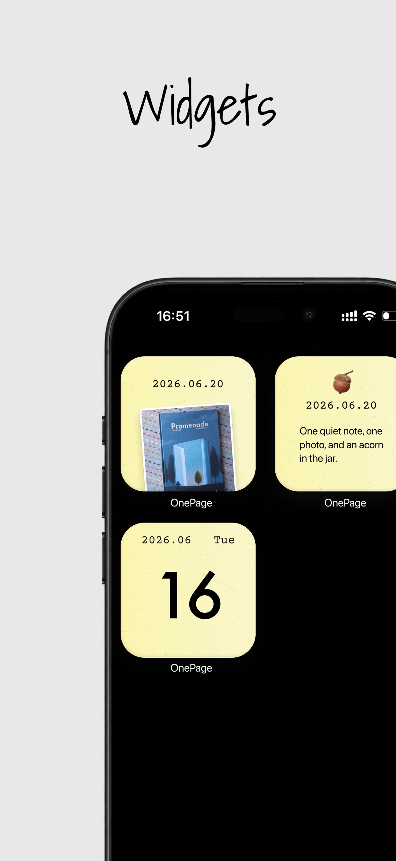 Screenshot 3 of OnePage: Collect the days