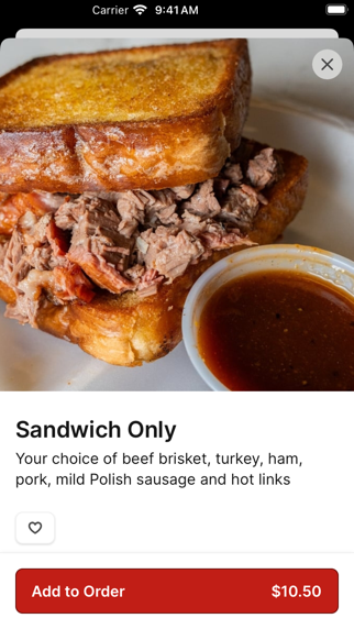 Roy's Hickory Pit BBQ Screenshot
