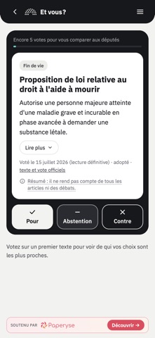 Le Vote Des Partis screenshot 4