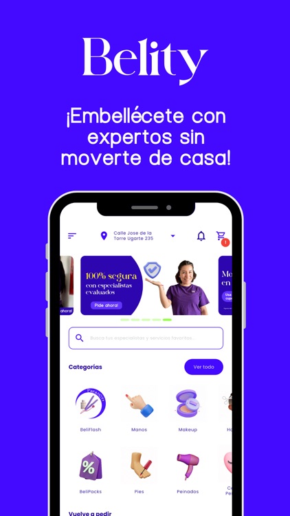 Belity - Belleza a domicilio