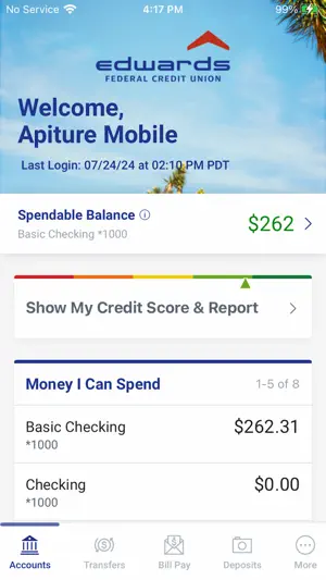 Edwards Federal CU screenshot 2