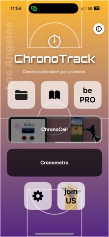 ChronoTrack Mobile Stopwatch. screenshot