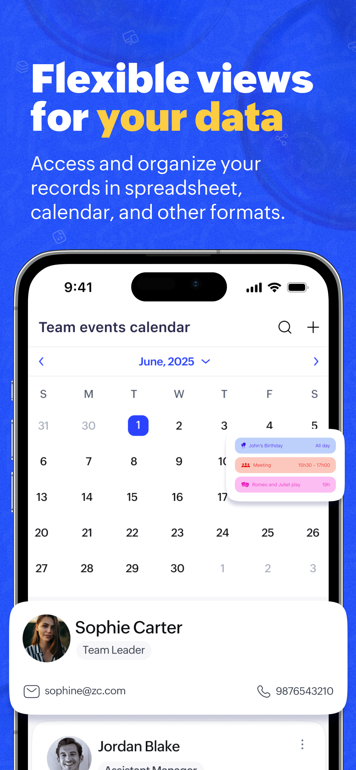 Customer Portal - Zoho Creator