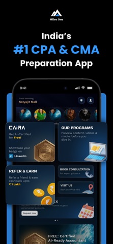 Miles One: AI-Ready Accountant iPhone screenshot