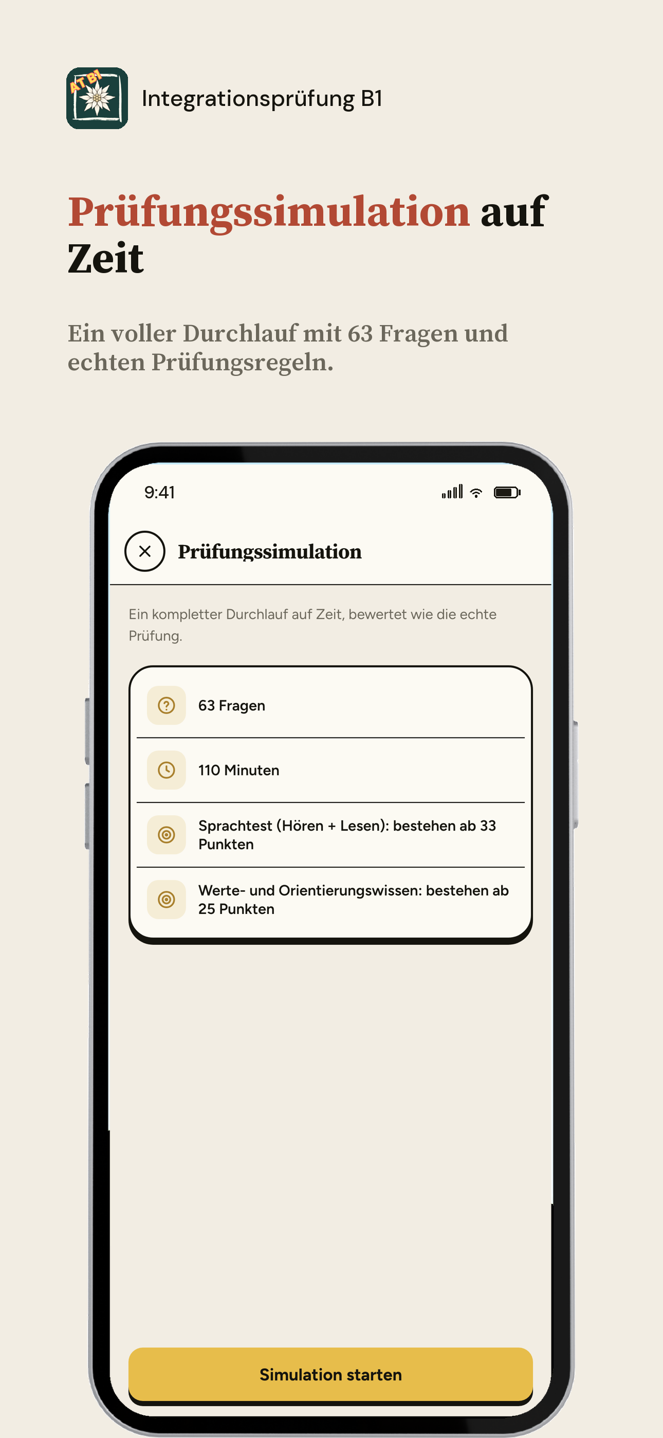 Integrationsprüfung B1 screenshot 7