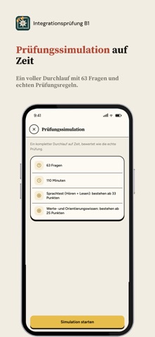 Integrationsprüfung B1 iPhone screenshot