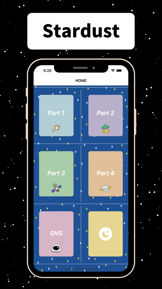 #1. Stardust 英会話 (iOS) Podle: Shuto Goto
