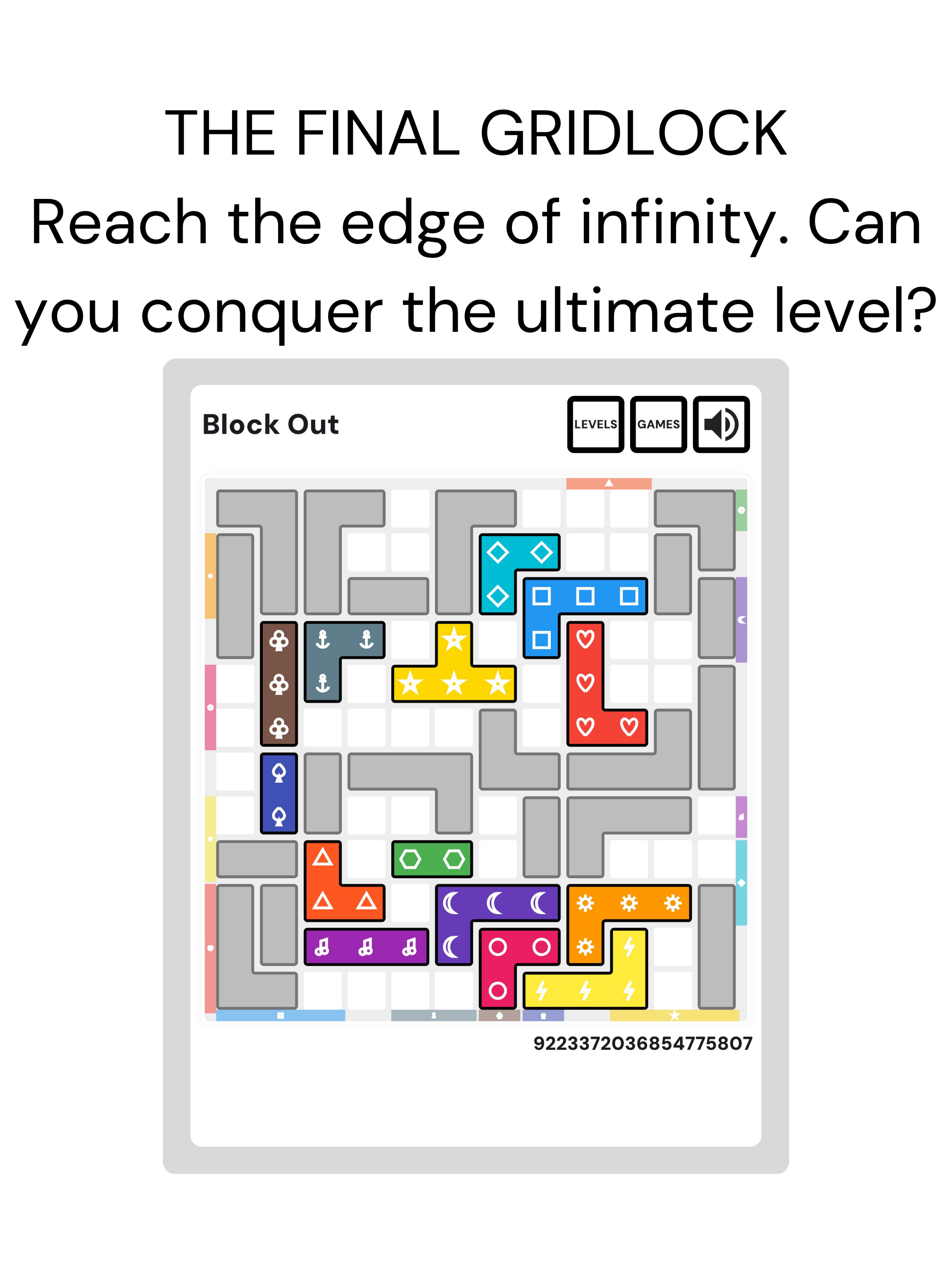 Block Out: Sliding Color Game