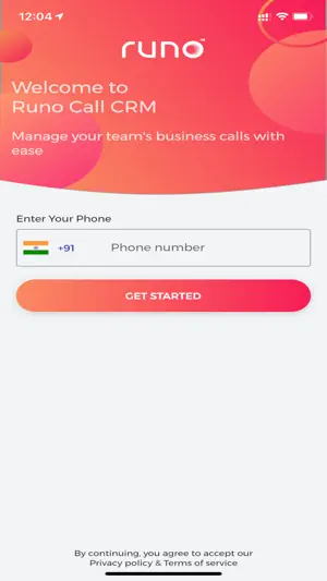 Runo Call Management CRM screenshot 1