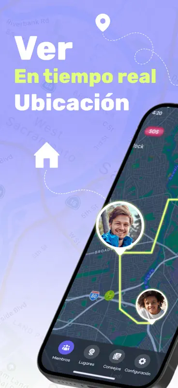 Encontrar Rastrear Celular GPS screenshot 1 of 5