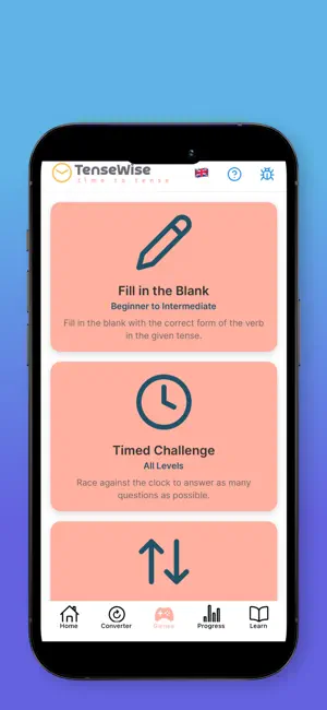 TenseWise screenshot 1