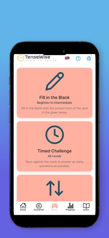 TenseWise screenshot