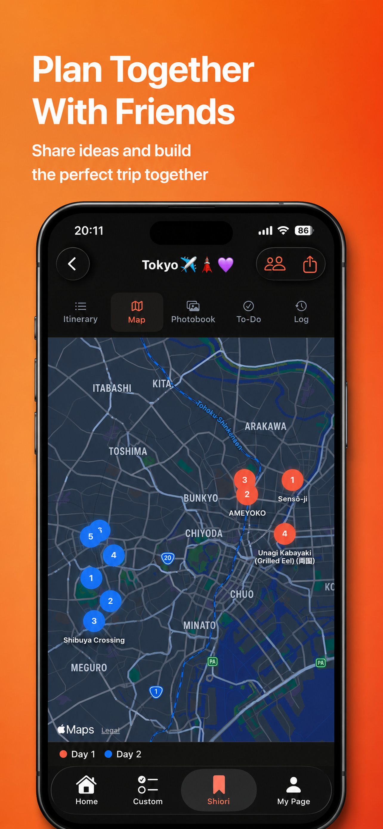 SHIOLER｜AI Japan Trip Planner screenshot 5