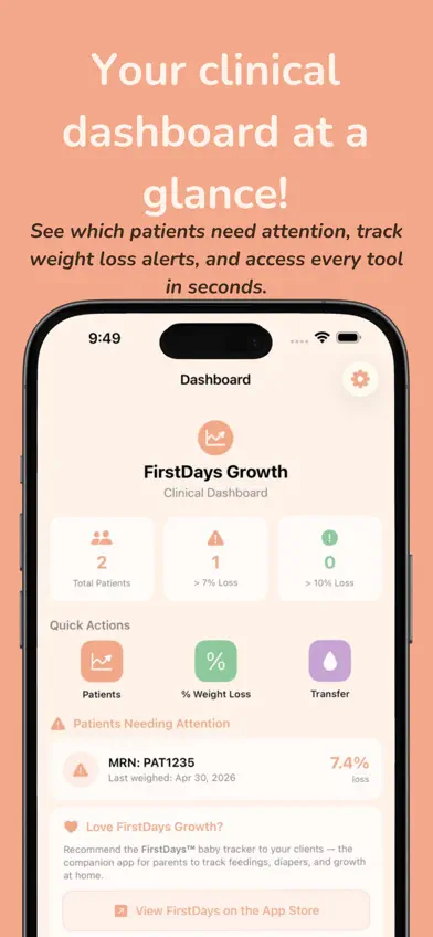 FirstDays Growth screenshot 1
