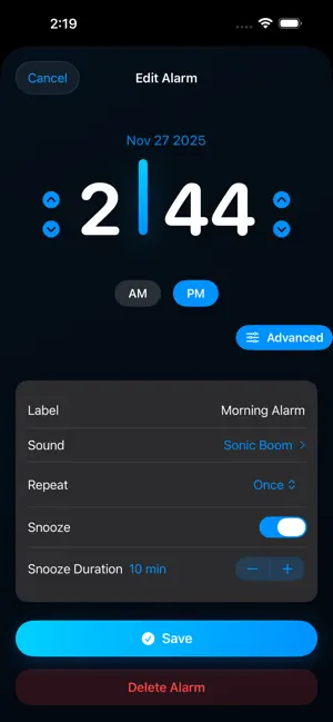 AlarmUp: Wake Up Alarm Clock screenshot 4