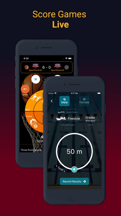 SportCentrAll Screenshot