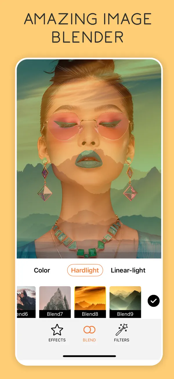 #6. Nature Photo Blend Editor (iOS) بواسطة: Neeraj .