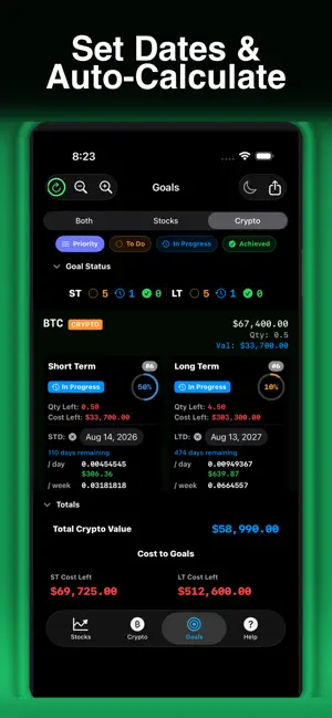 Investment Goals screenshot 3