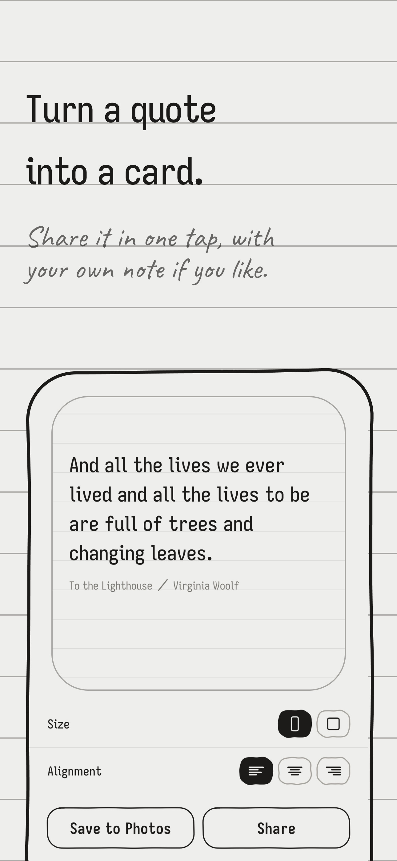 Screenshot 3 of Folia: Curated Book Quotes