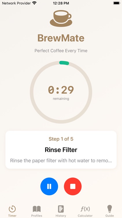 BrewMate – Coffee Timer