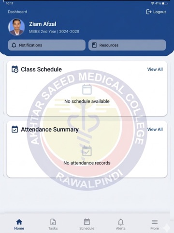 Akhtar Saeed Online iPad screenshot