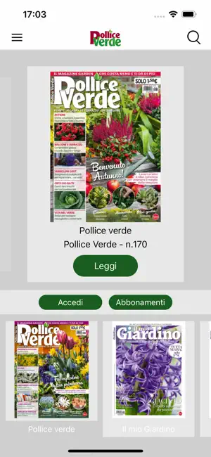 Pollice Verde Magazine screenshot 2