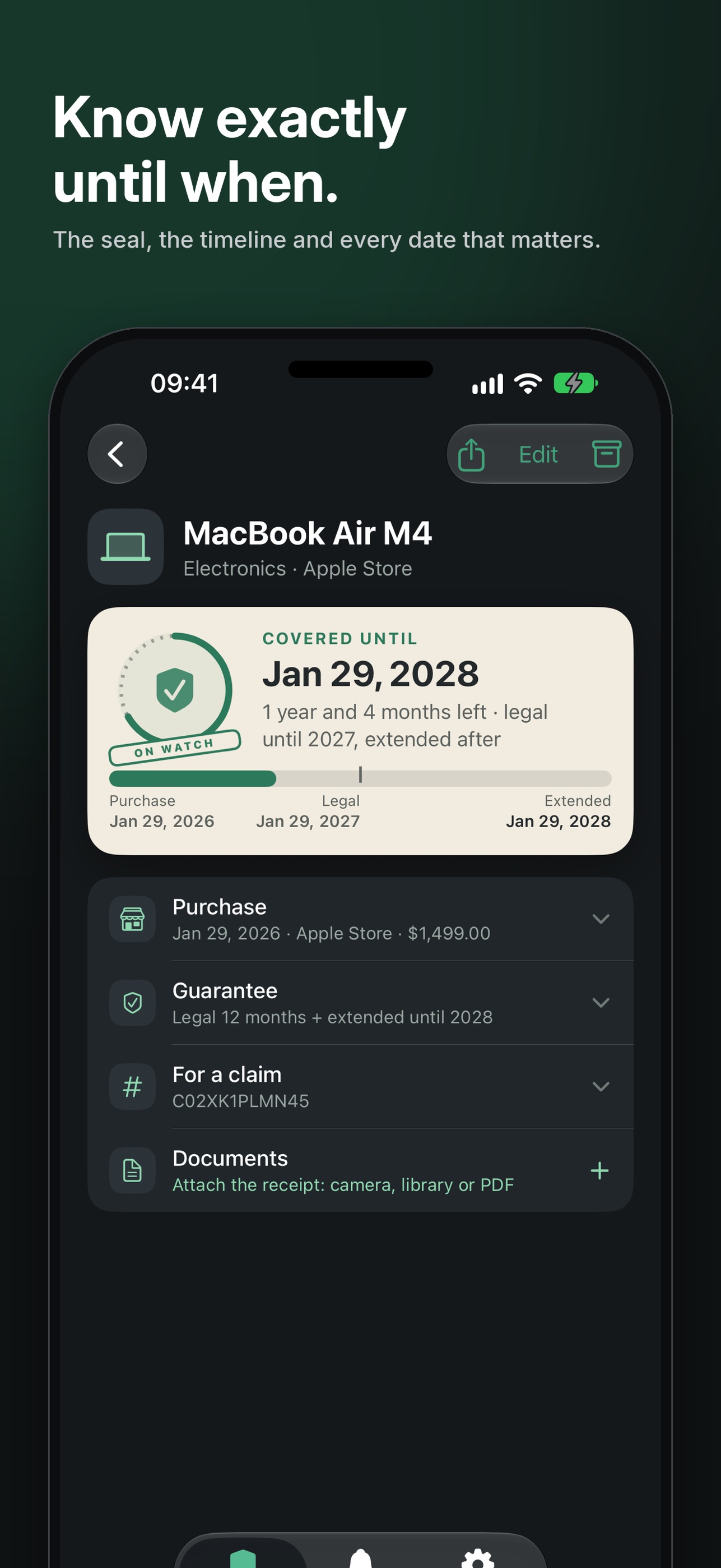 Screenshot 2 of Kover – Warranties & Receipts