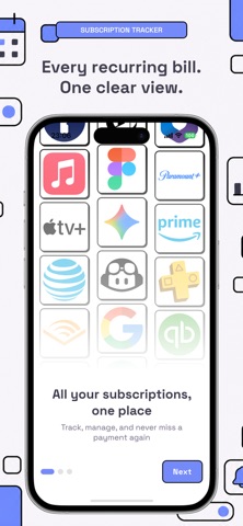 Submindo: Subscription Tracker Screenshot 1 of 4