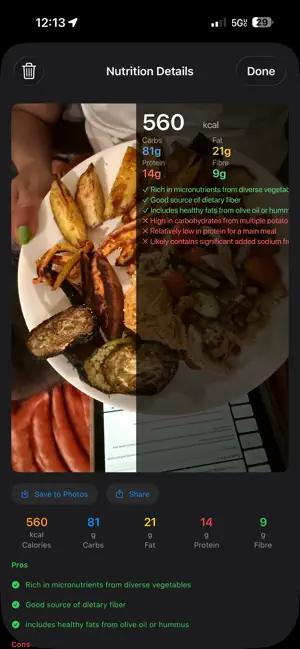 Food Scanner AI Overlay screenshot 4