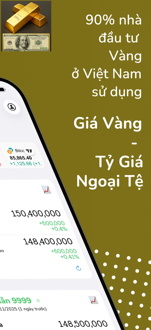 Screenshot #2 pour Giá Vàng - Tỷ Giá Ngoại Tệ