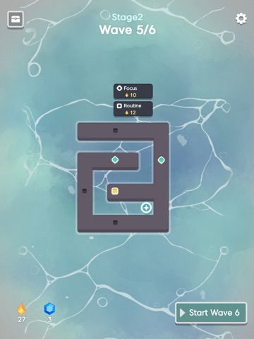 Stillpoint: Minimal Defense iPad screenshot