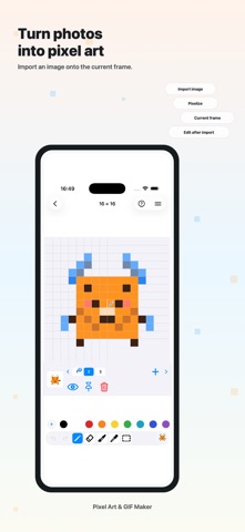 Pixel Art & GIF Maker Screenshot 4 of 6
