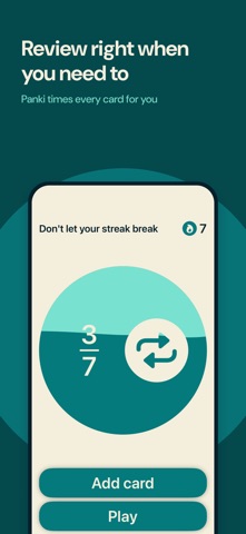 Panki: Flashcard Word Trainer Screenshot 4 of 6