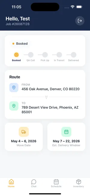 myMovers screenshot 2