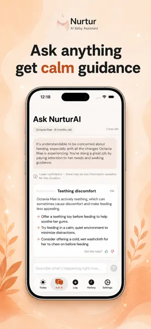 Nurtur: AI Baby Assistant screenshot 4