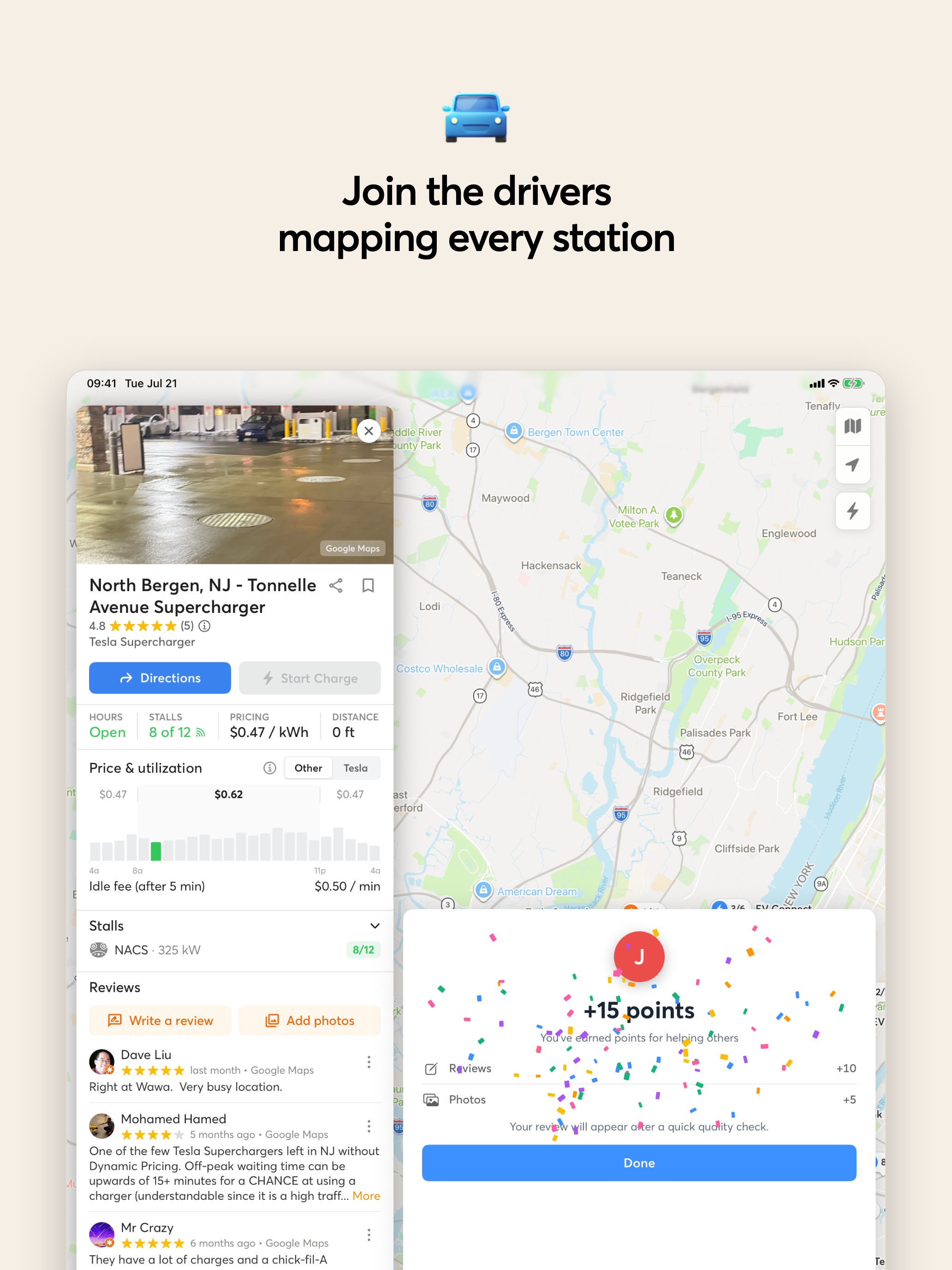Saldo Charge: EV Station Map screenshot 14